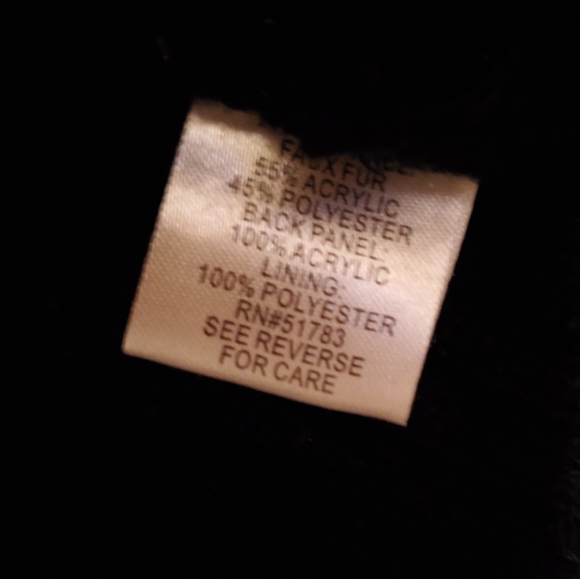 Maurices Black Faux Fur Vest - Picture 6 of 9